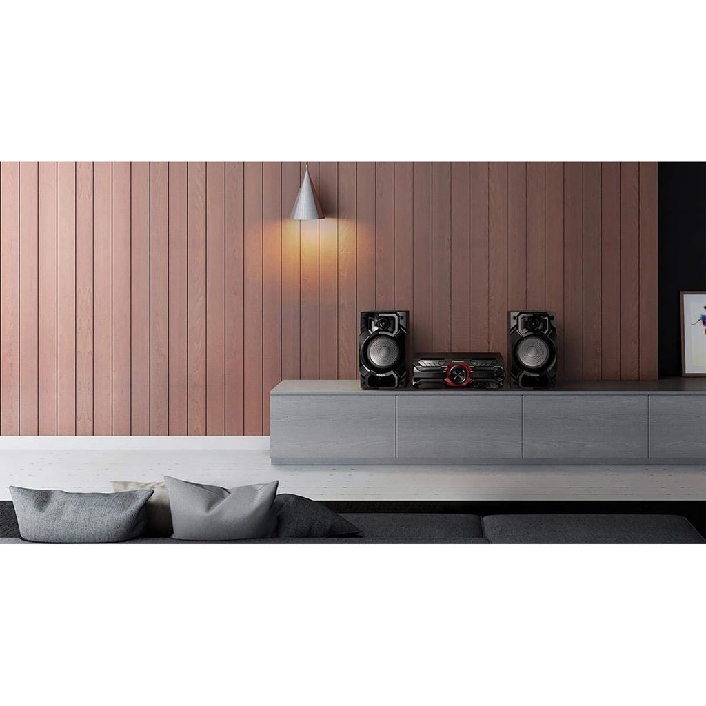 Panasonic Refurbished 450W High Power Mini Audio System Stereo System Black
