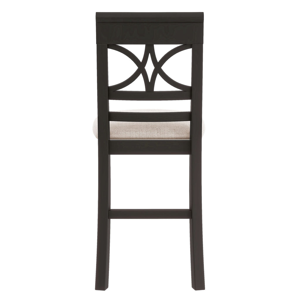6-Piece Wood Counter Height Dining Table Set