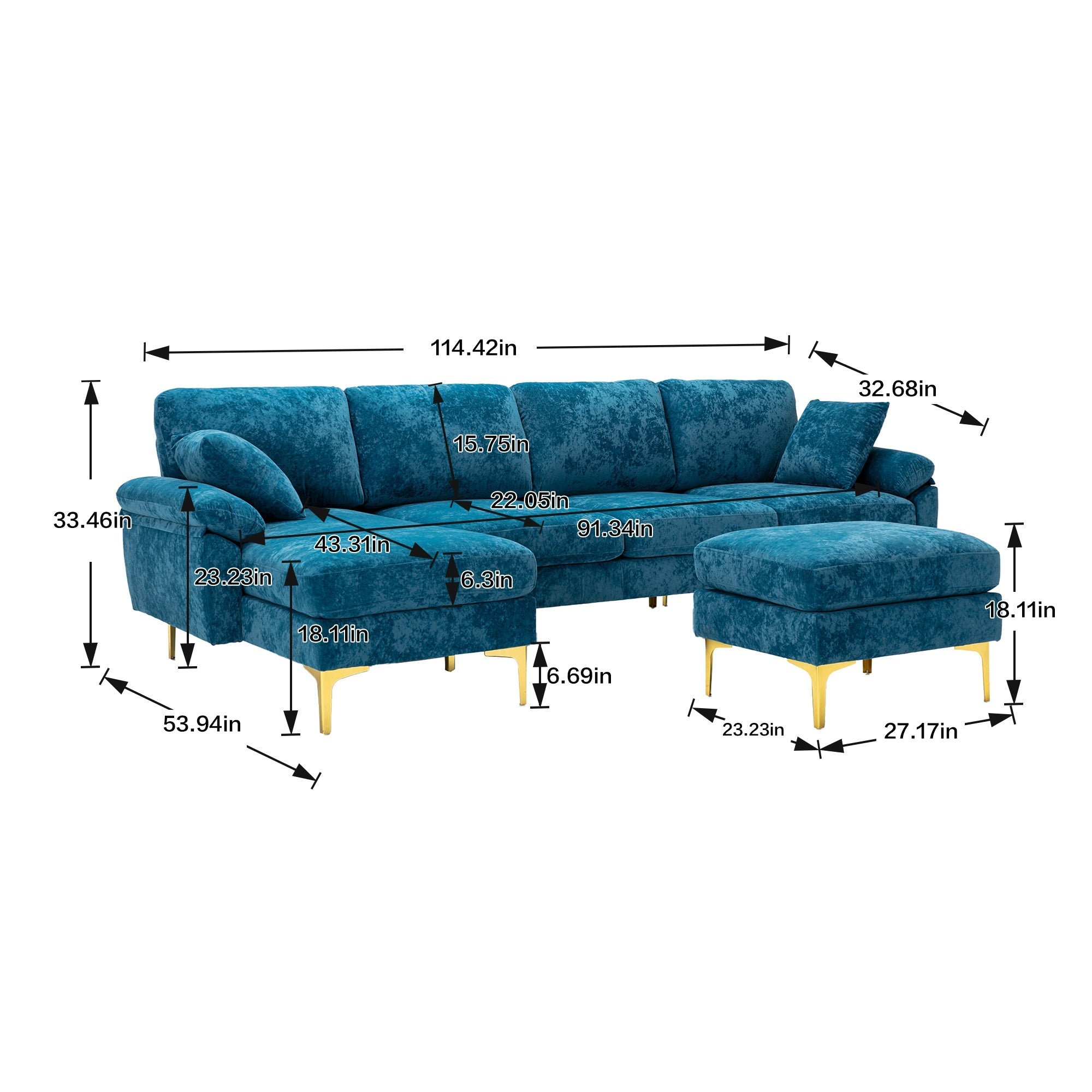 Accent Sectional Sofa