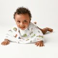 Baby Burp Cloth & Bib Combo: Austin