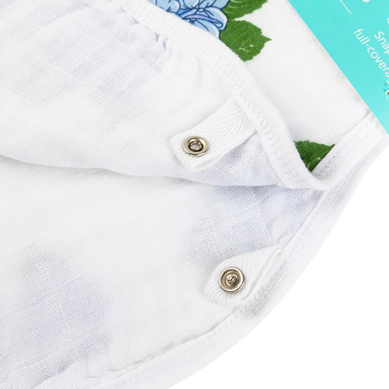 Baby Burp Cloth & Bib Combo: Hydrangeas