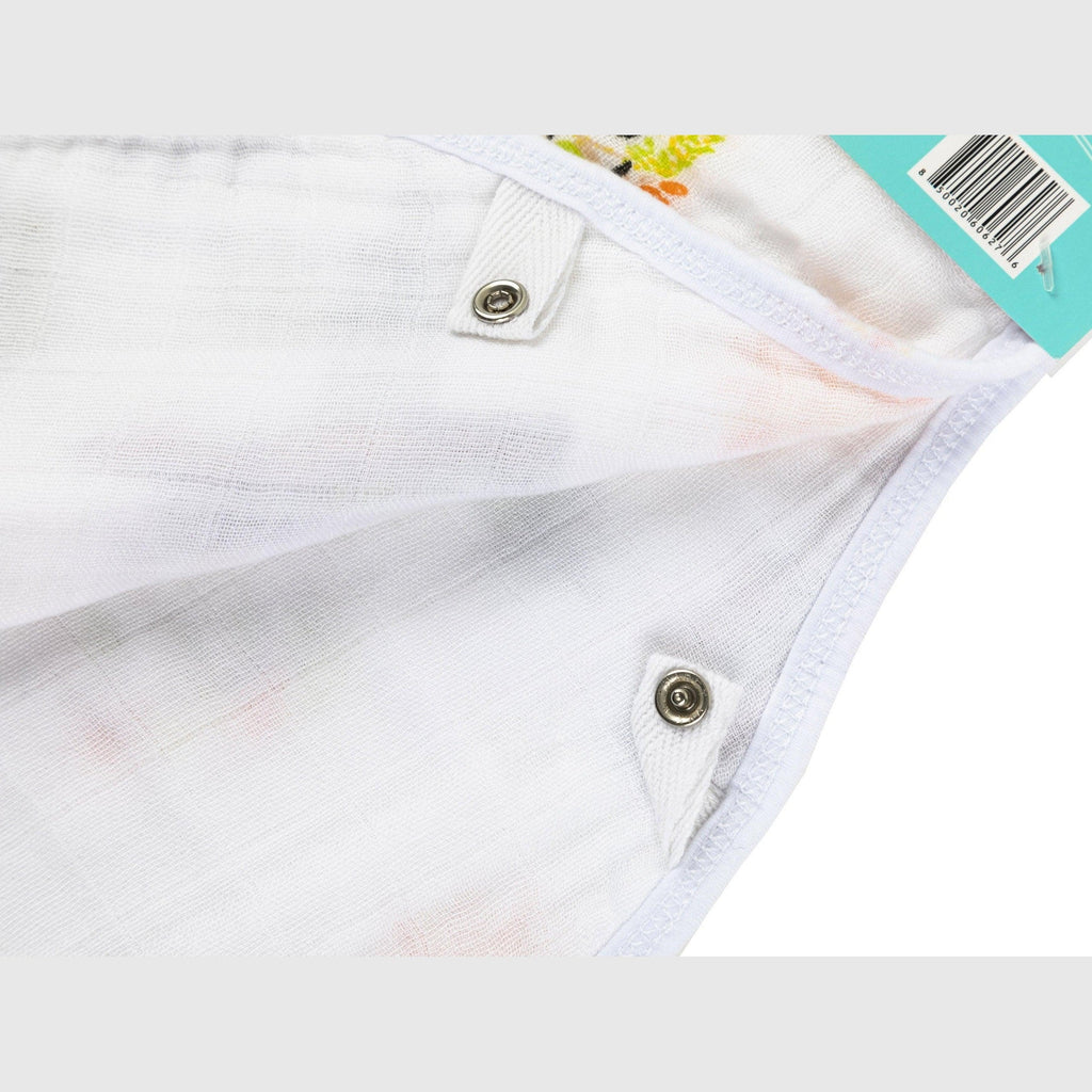 Baby Burp Cloth & Bib Combo: Los Angeles Baby