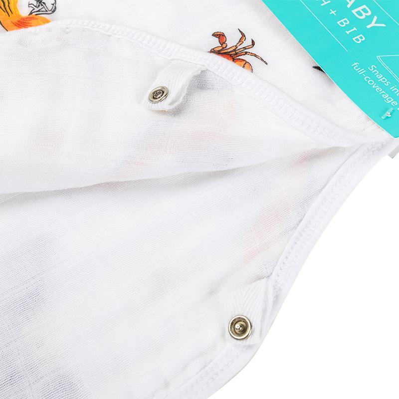 Baby Burp Cloth & Bib Combo: Maryland Baby