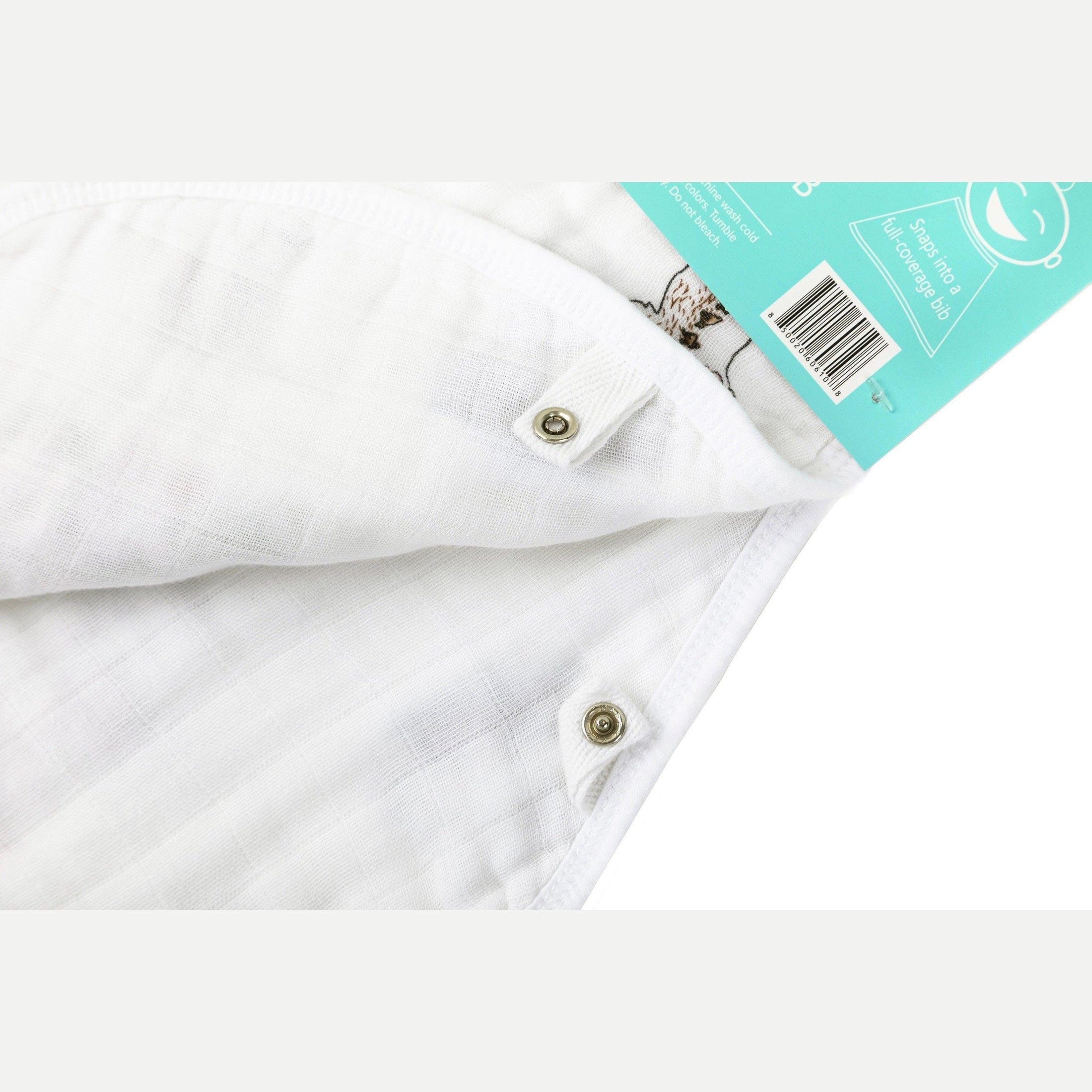 Baby Burp Cloth & Bib Combo: Massachusetts (Floral)