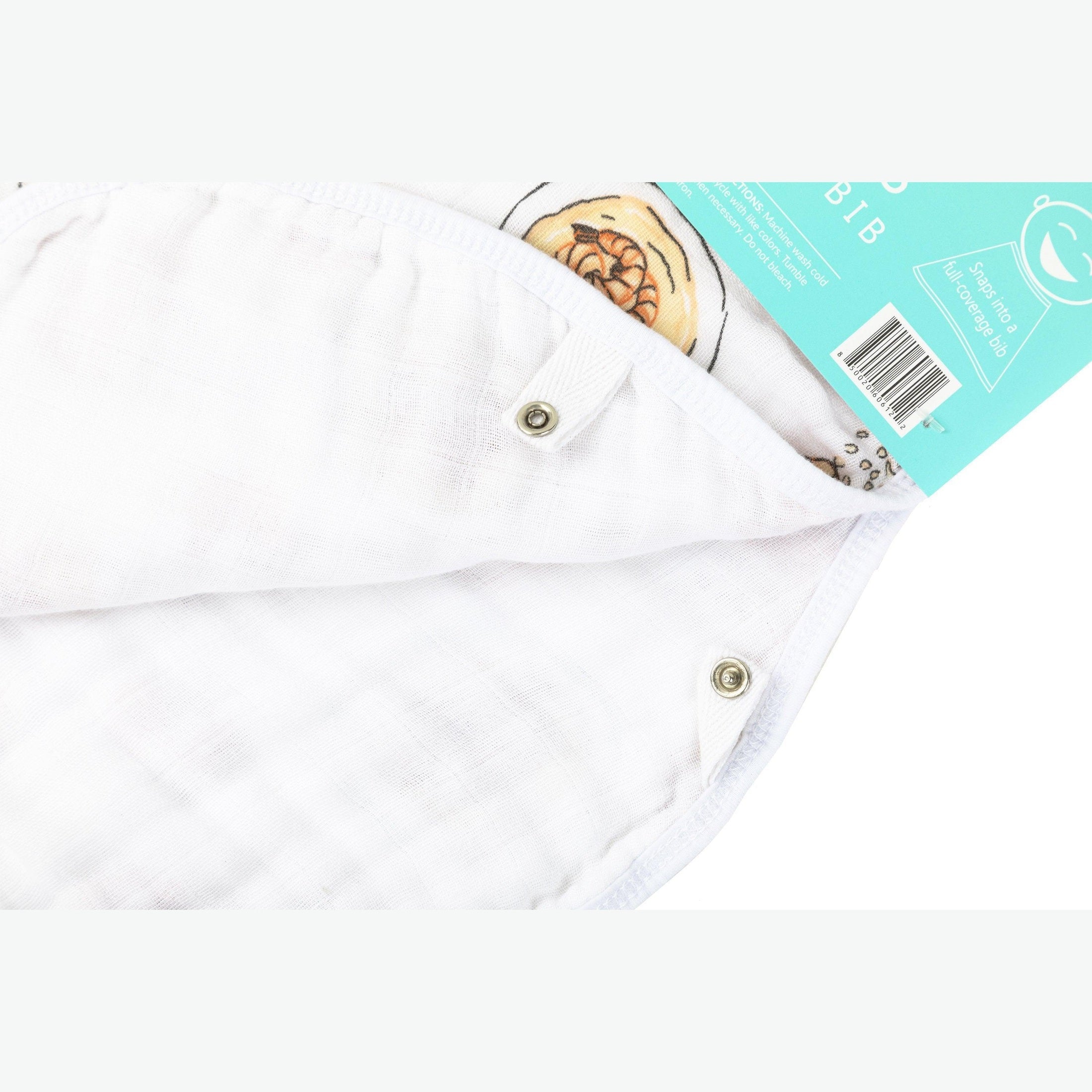 Baby Burp Cloth & Bib Combo (Shrimp and Grits)