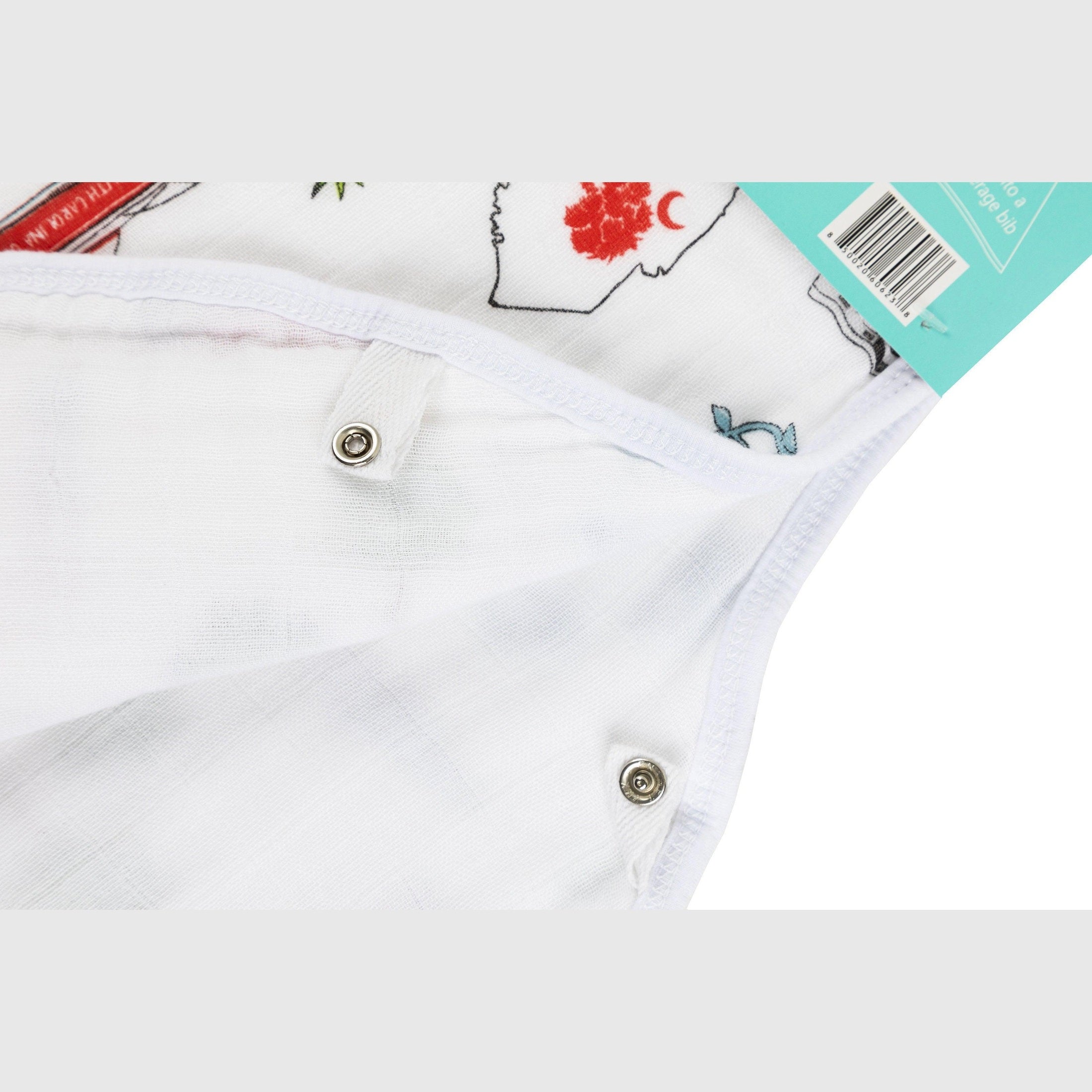 Baby Burp Cloth & Bib Combo: South Carolina Boy