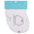 Baby Burp Cloth & Bib Combo:  Southern Belle