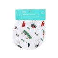 Baby Burp Cloth & Bib Combo: Massachusetts Baby