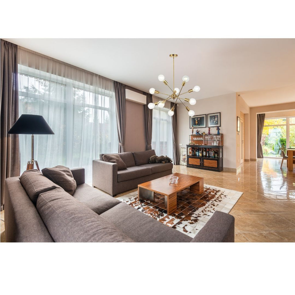 Modern Sputnik Chandelier Lighting With Adjustable Arms
