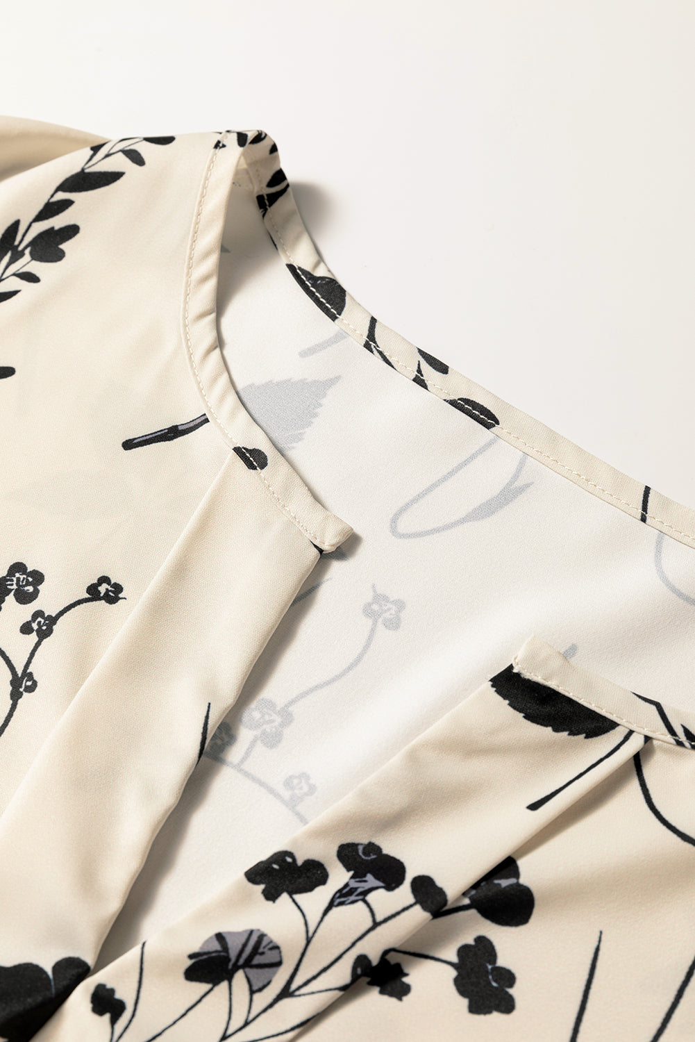 Abigail Long Sleeve Blouse Long Sleeve Top - Threaded Pear