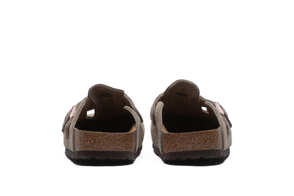Boston Soft Footbed Suede Leather Unisex