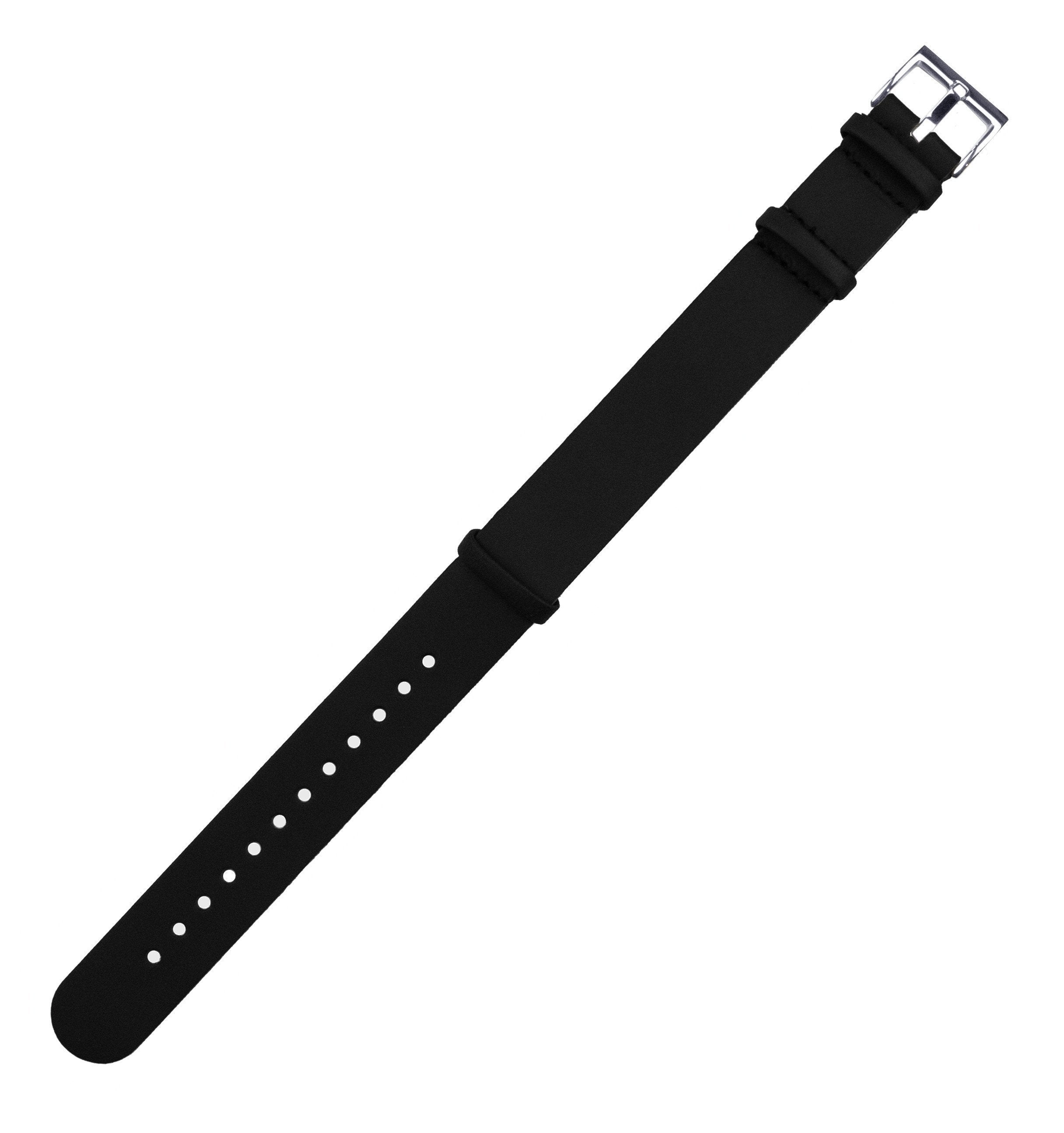 Black | Leather NATO® style - Barton Watch Bands