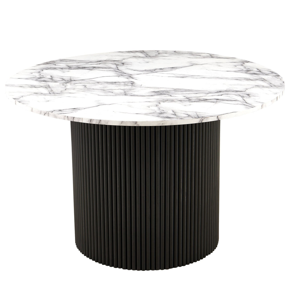 47 Inch Round Dining Table for 4