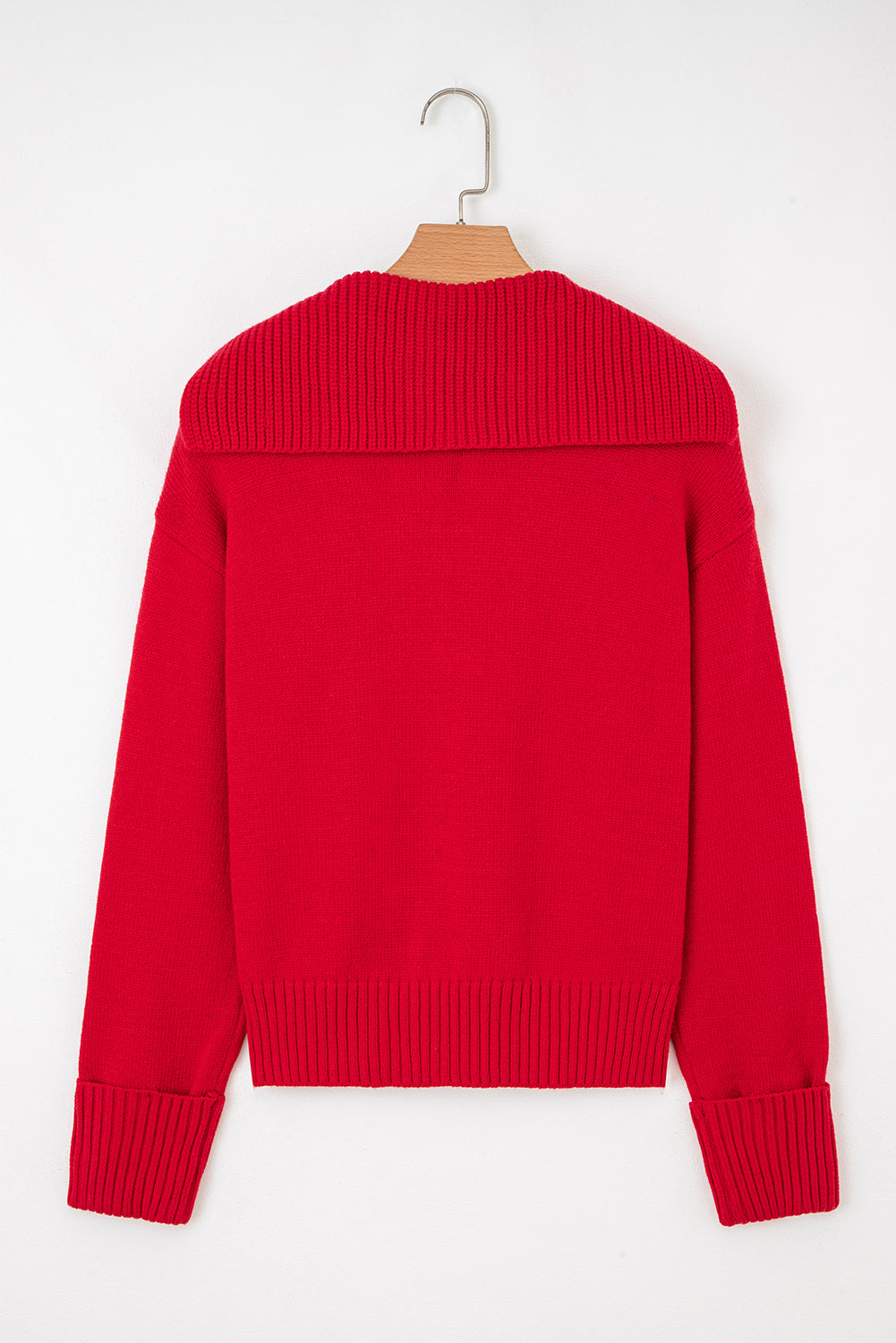 Avery Edge Sexy Elegant Sweater - Threaded Pear