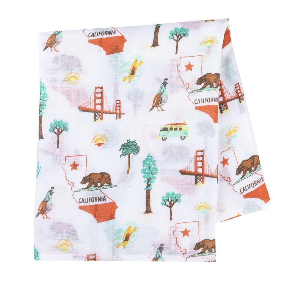 California Baby Muslin Swaddle Blanket