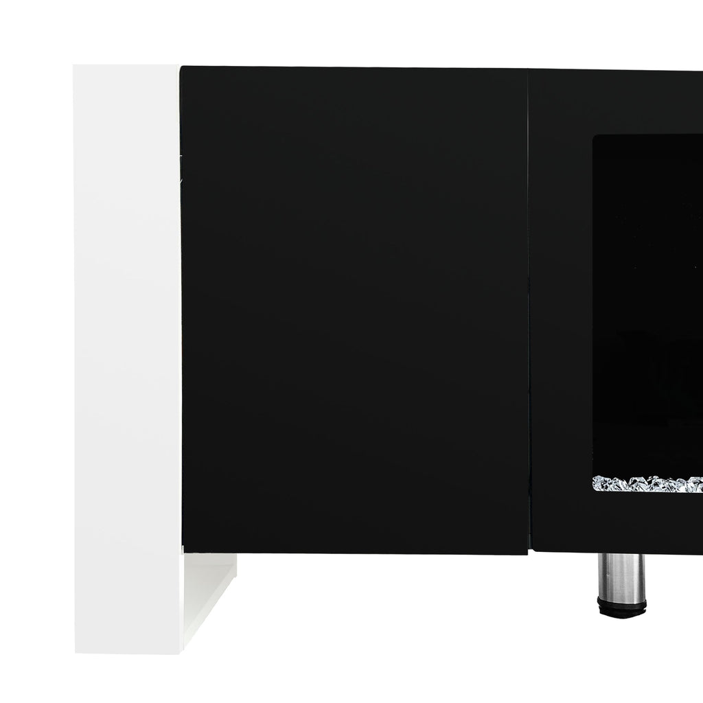 Modern TV Stand With 34.2' Non-Heating Electric Fireplace