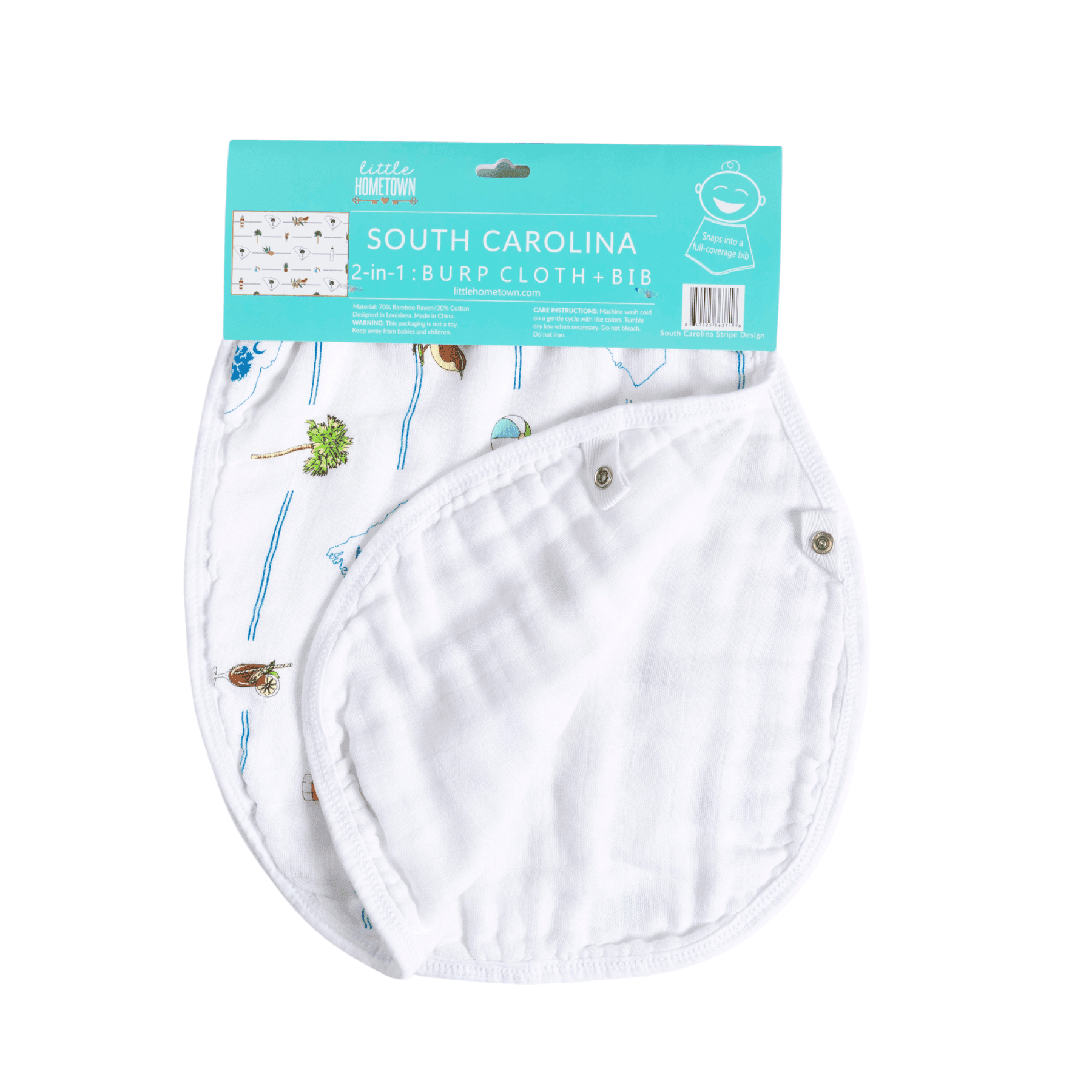 Charleston Rainbow – South Carolina – Baby Gift Bundle