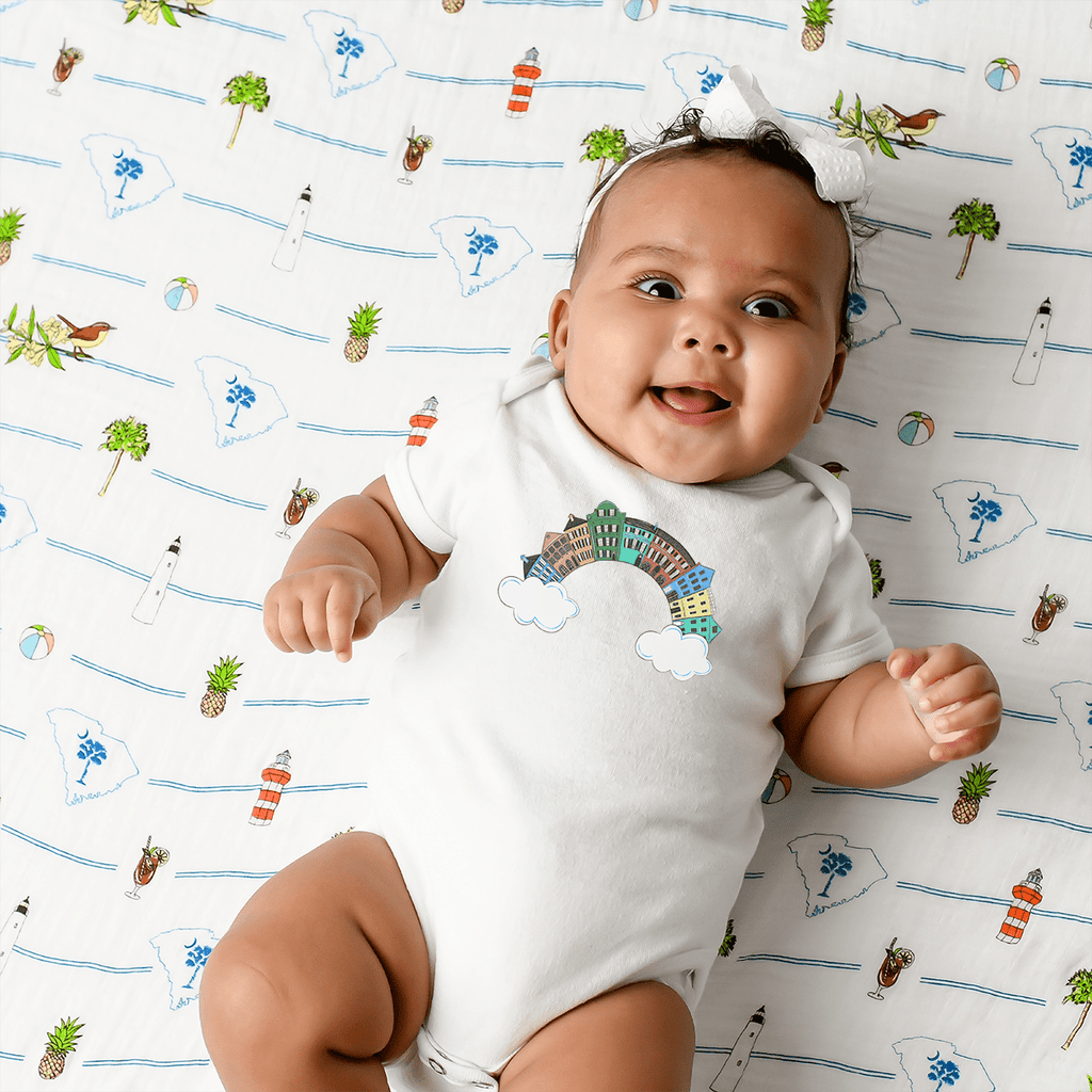 Charleston Rainbow – South Carolina – Baby Gift Bundle