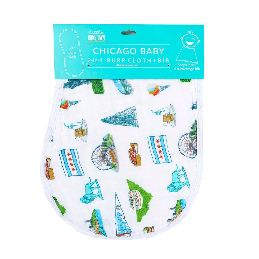 Chicago Flag Baby Gift Bundle