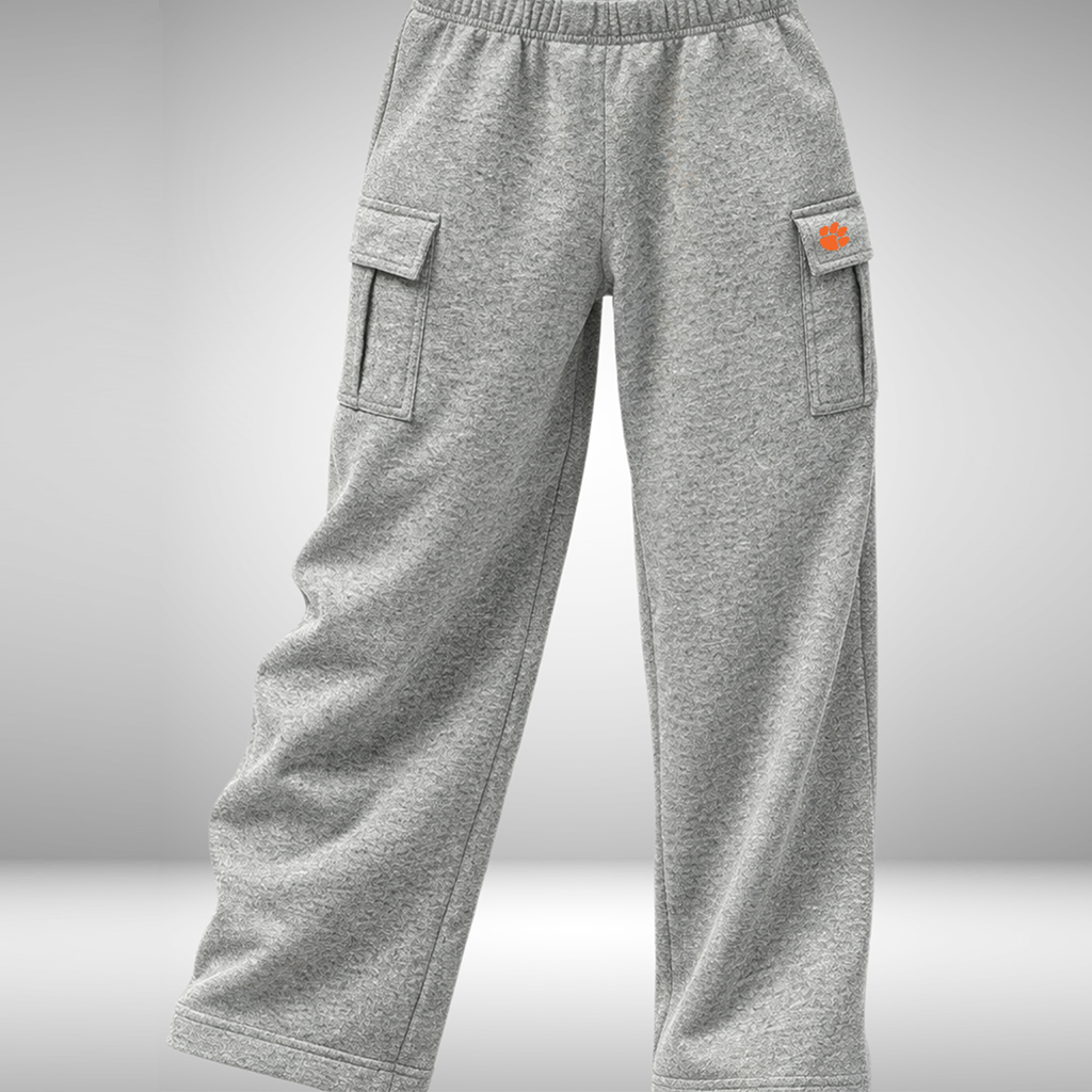 Cargo Straight Fleece Pants Clesmon