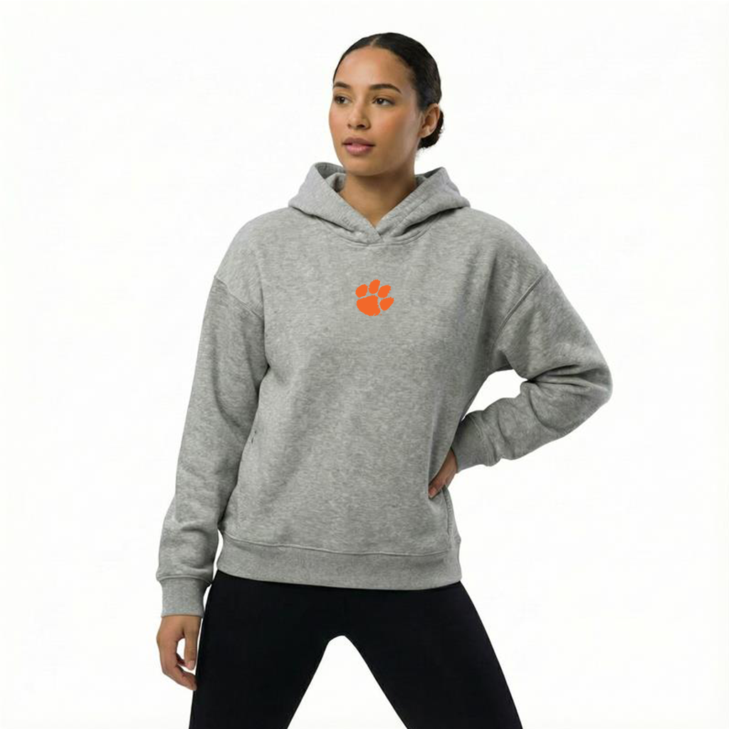 Side Zipper Hoodie Clemson