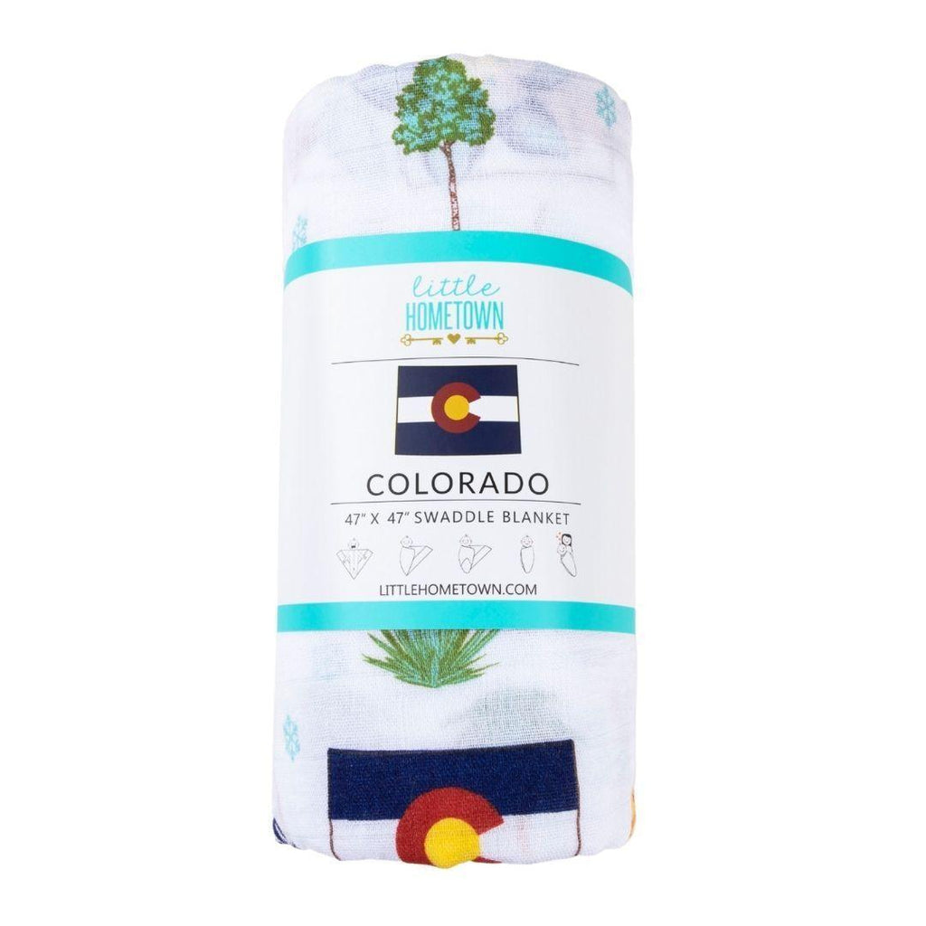 Colorado Baby Muslin Swaddle Blanket