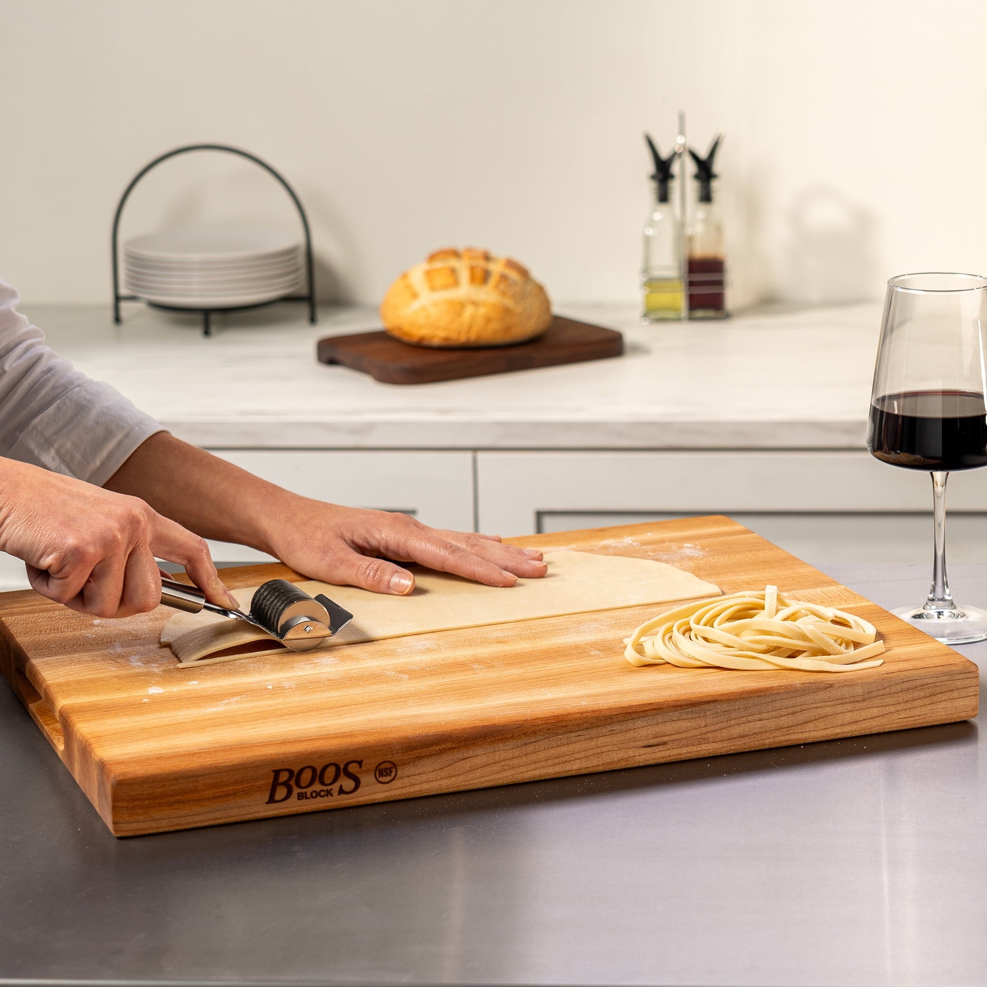 John Boos 20-by-15-Inch Reversible Maple Cutting Board