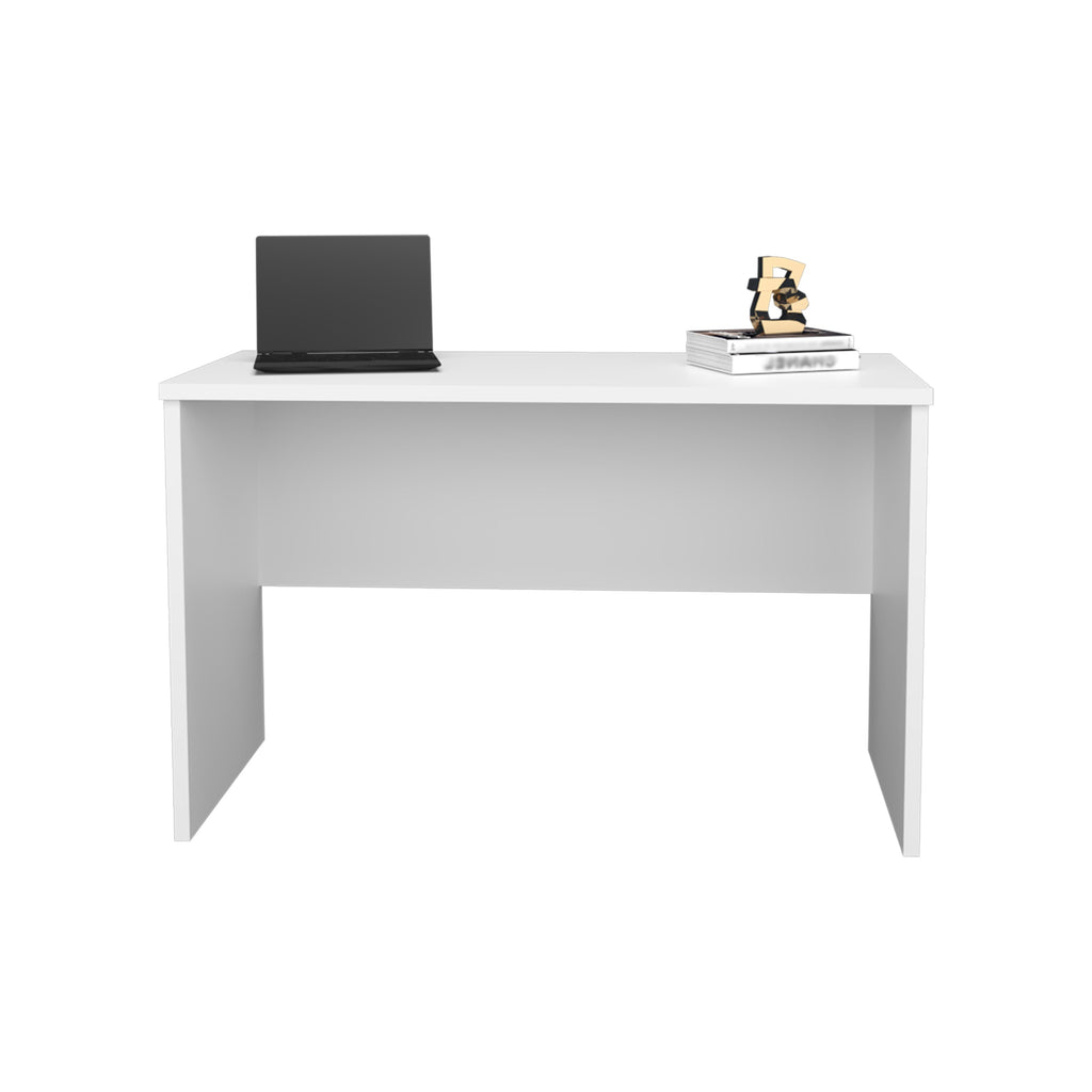 Malibu 47' Wide Study Modern White Desk