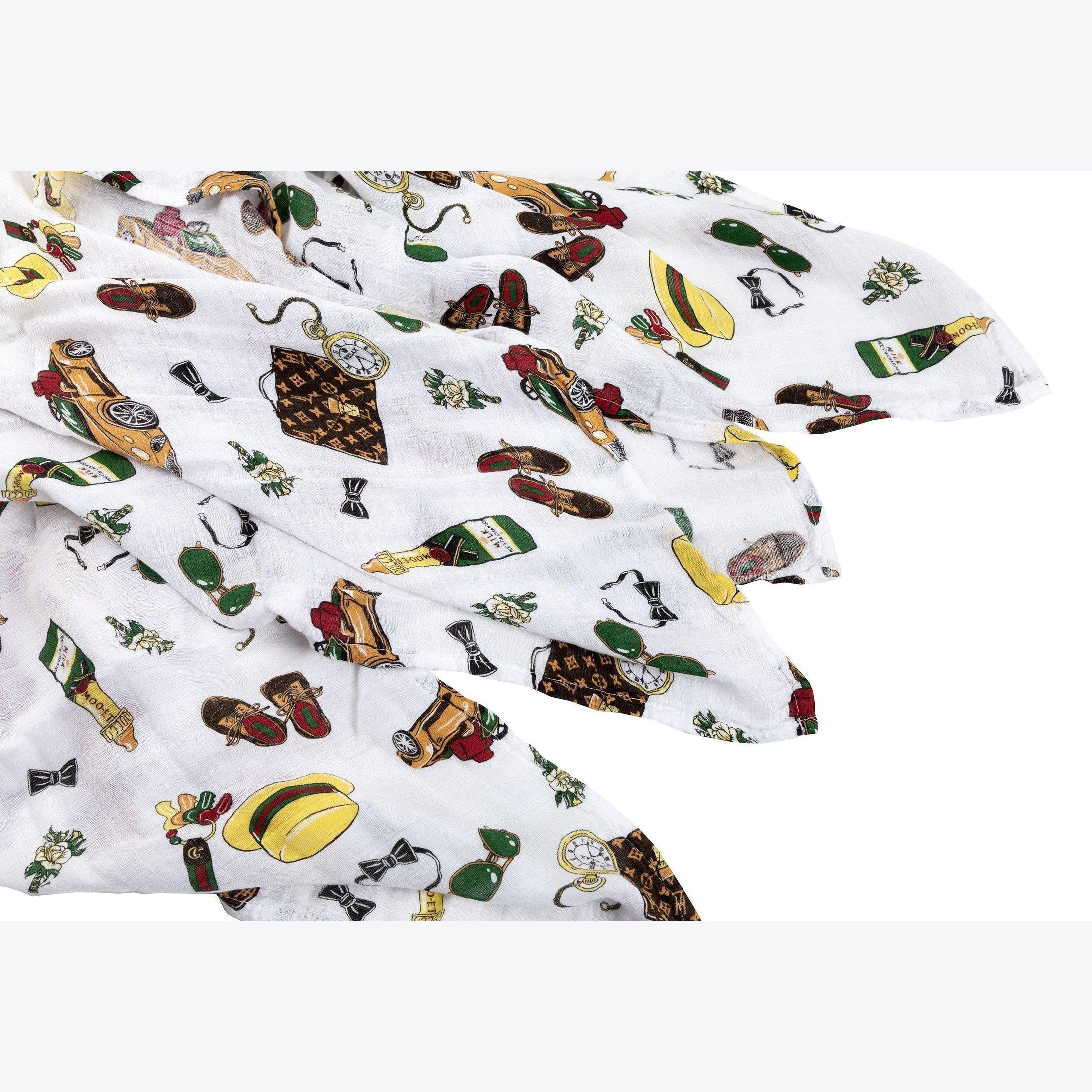 Dapper Napper Baby Muslin Swaddle Blanket