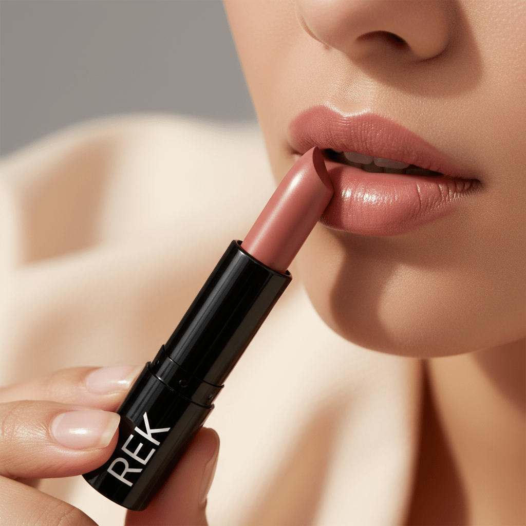 Cream Lipstick Collection | REK Cosmetics | Creamy Satin Finish, Longwear Formula