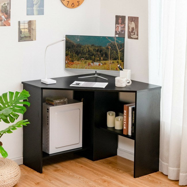 Triangle Corner Computer Desk