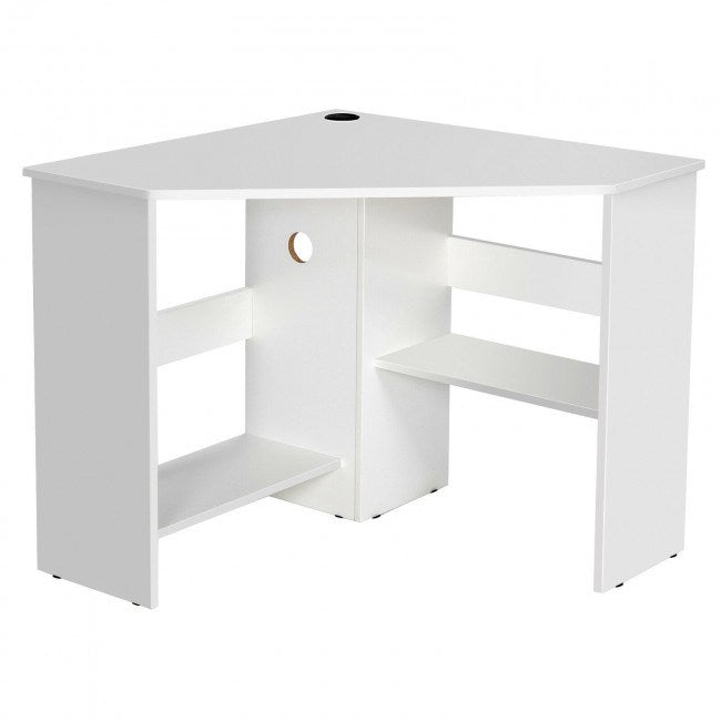Triangle Corner Computer Desk