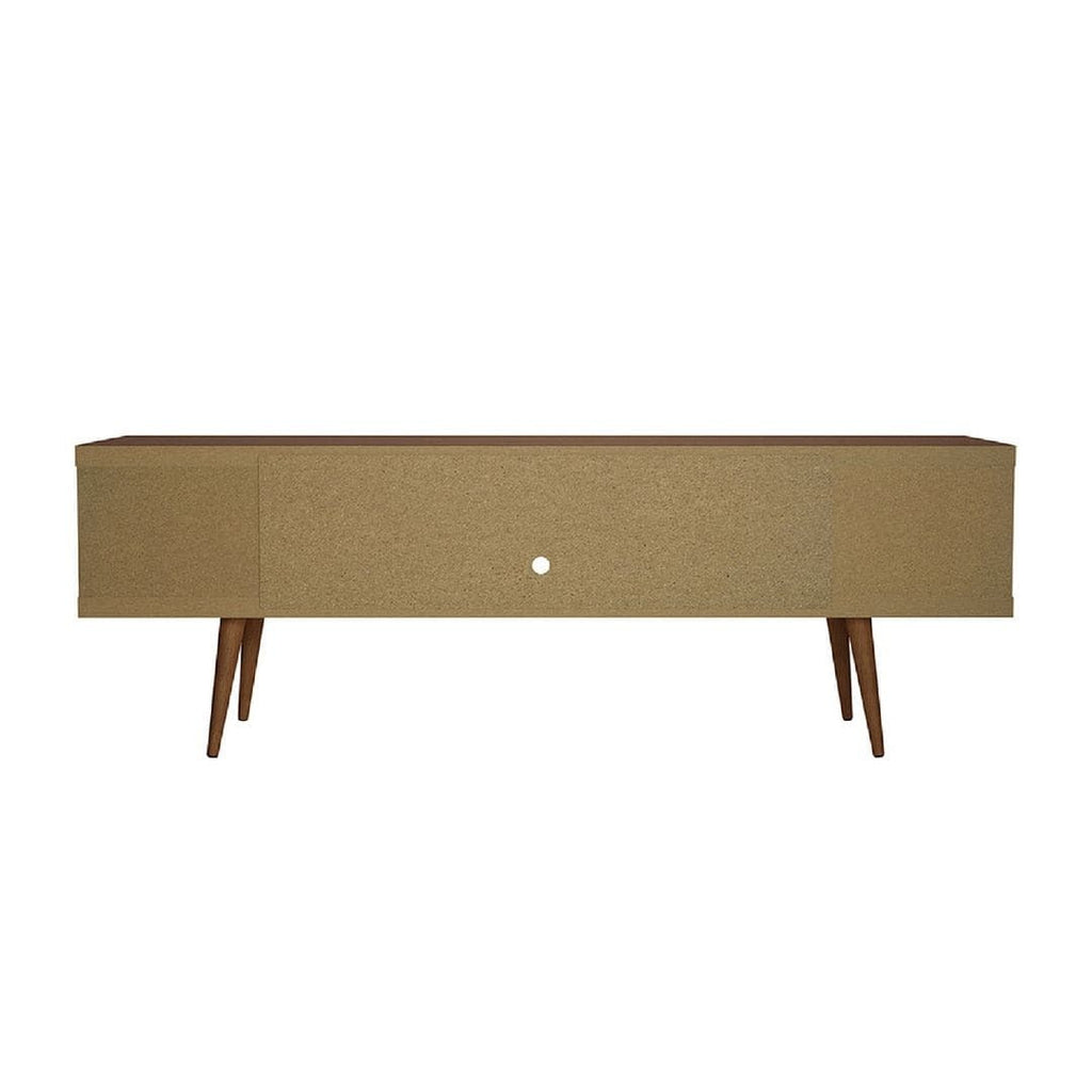 Manhattan Comfort Utopia 70" TV Stand With Splayed Wooden Legs
