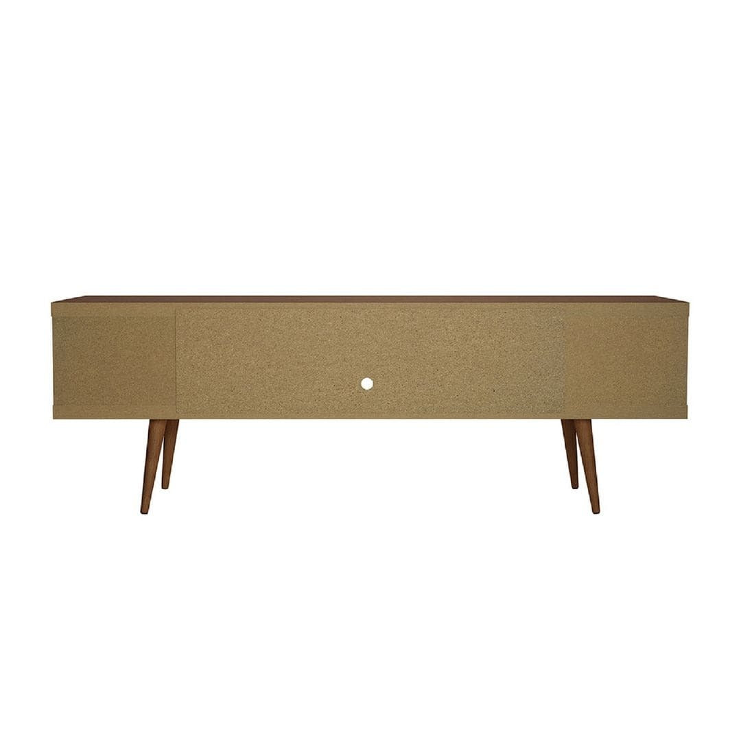 Manhattan Comfort Utopia 70" TV Stand With Splayed Wooden Legs