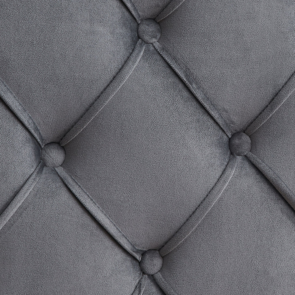 Upholstered Queen Bed With Wings Design