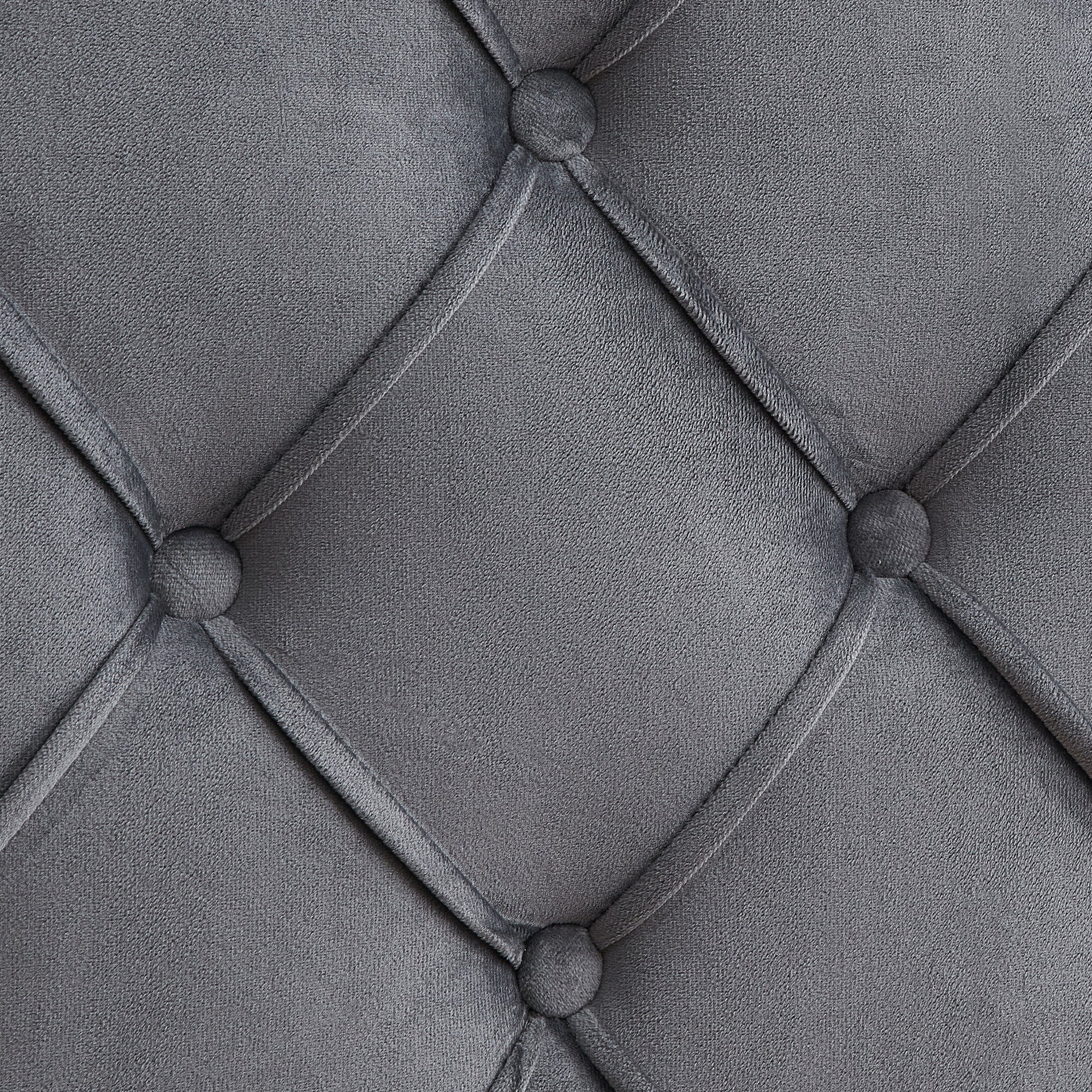 Upholstered Queen Bed With Wings Design