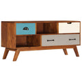 TV Cabinet With 3 Drawers 43.3"x13.7"x19.6"