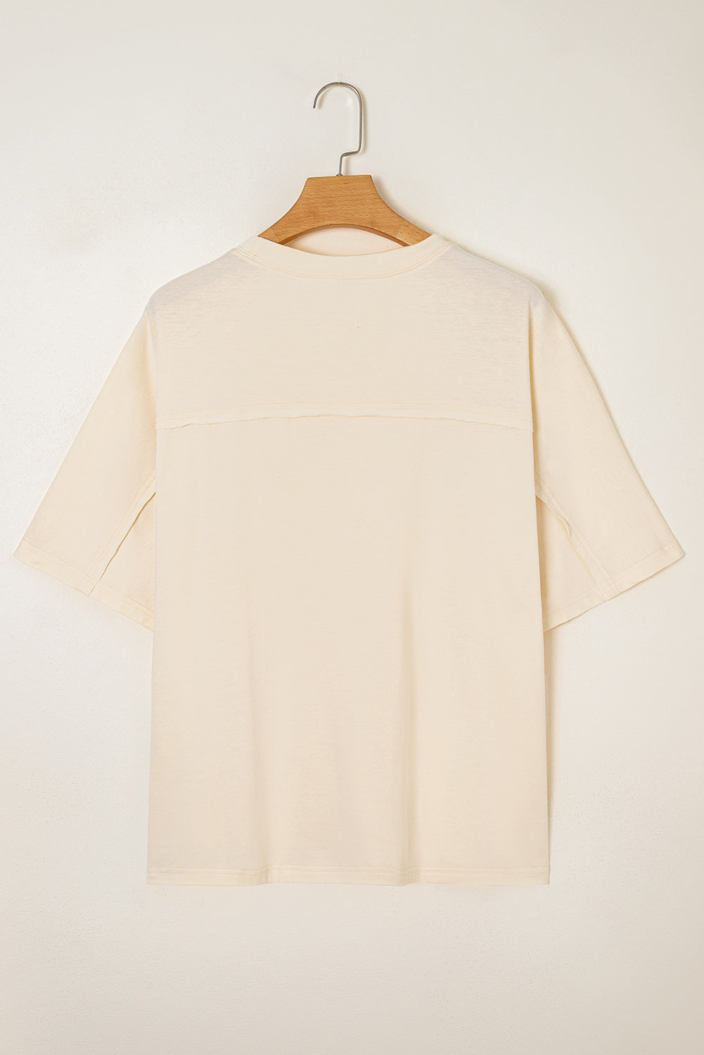 Hannah Flower Patched Loose Top - Threaded Pear