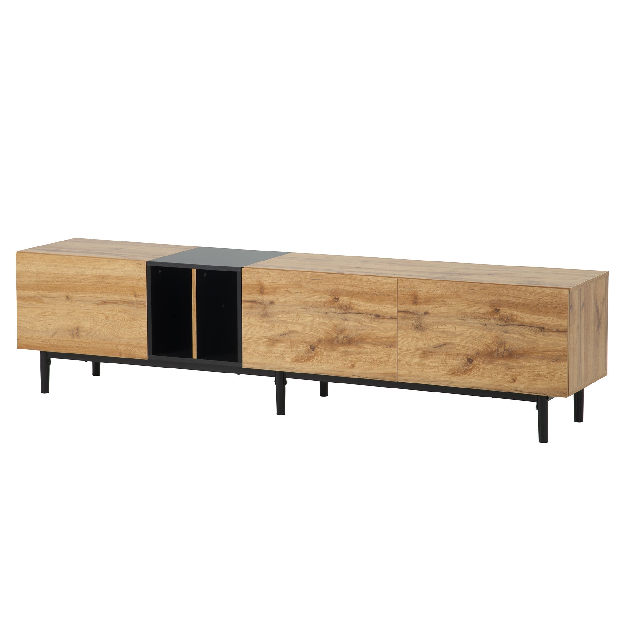 Modern Natural Wood Color TV Stand