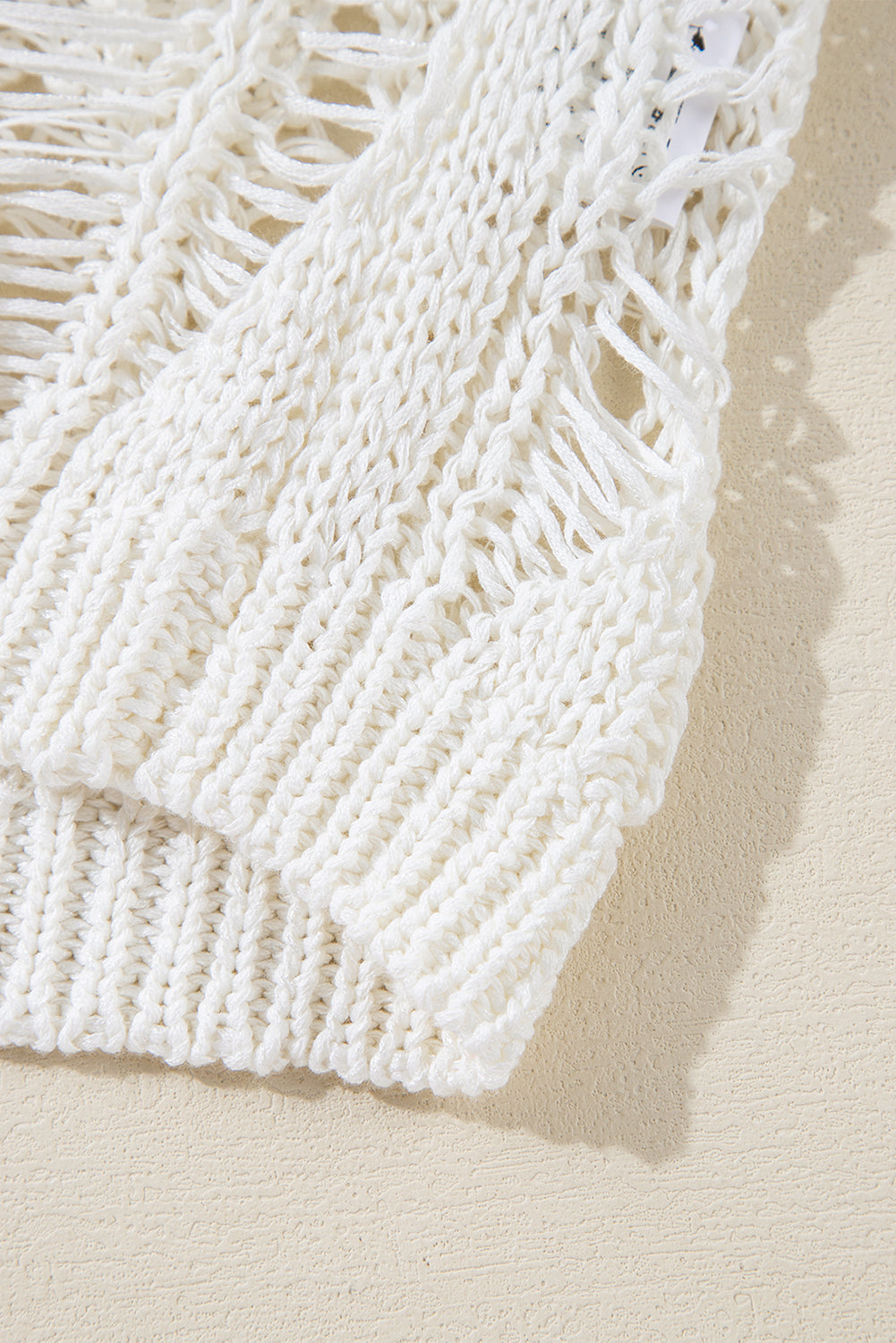 Olivia Crochet Loose Fit Sweater - Threaded Pear