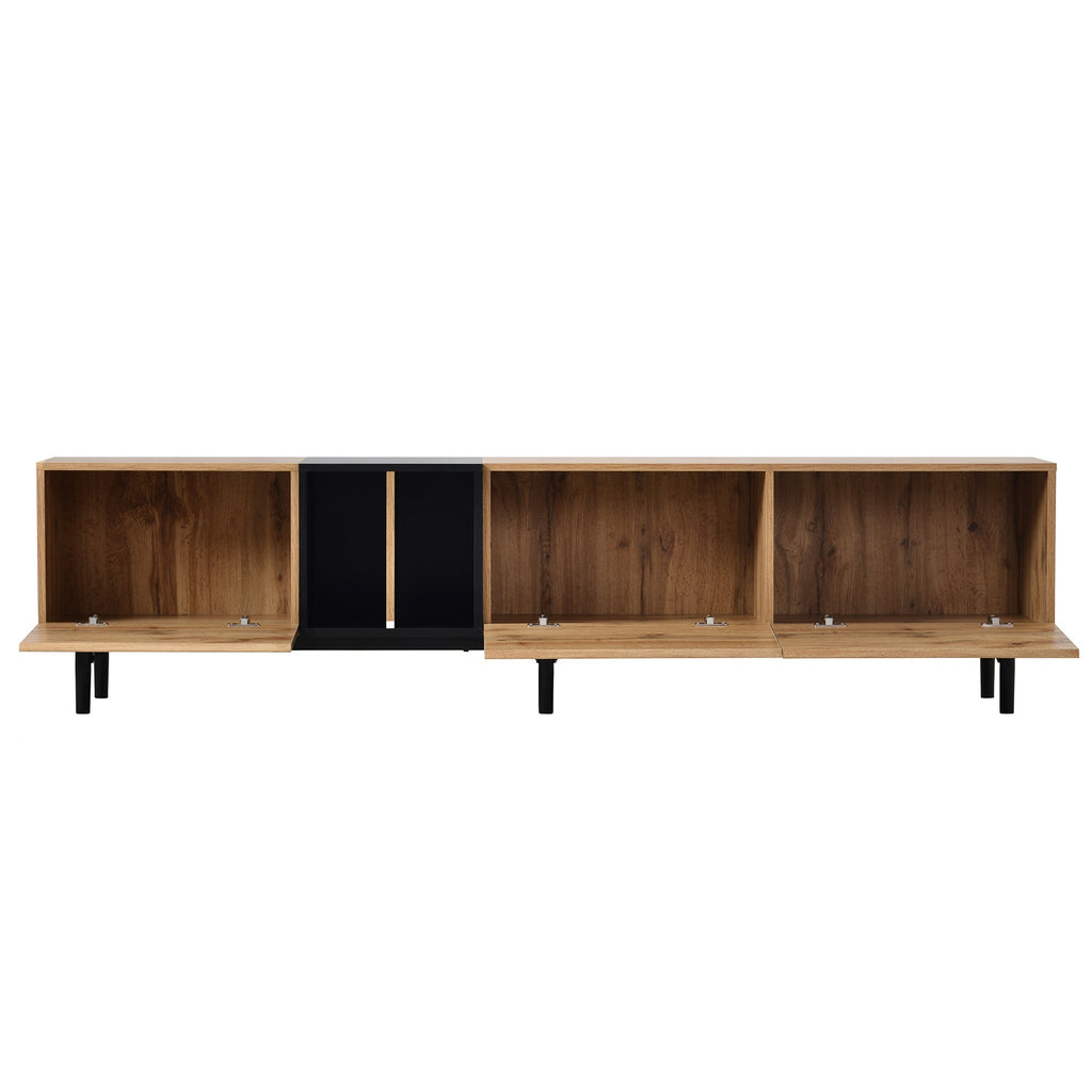 Modern Natural Wood Color TV Stand
