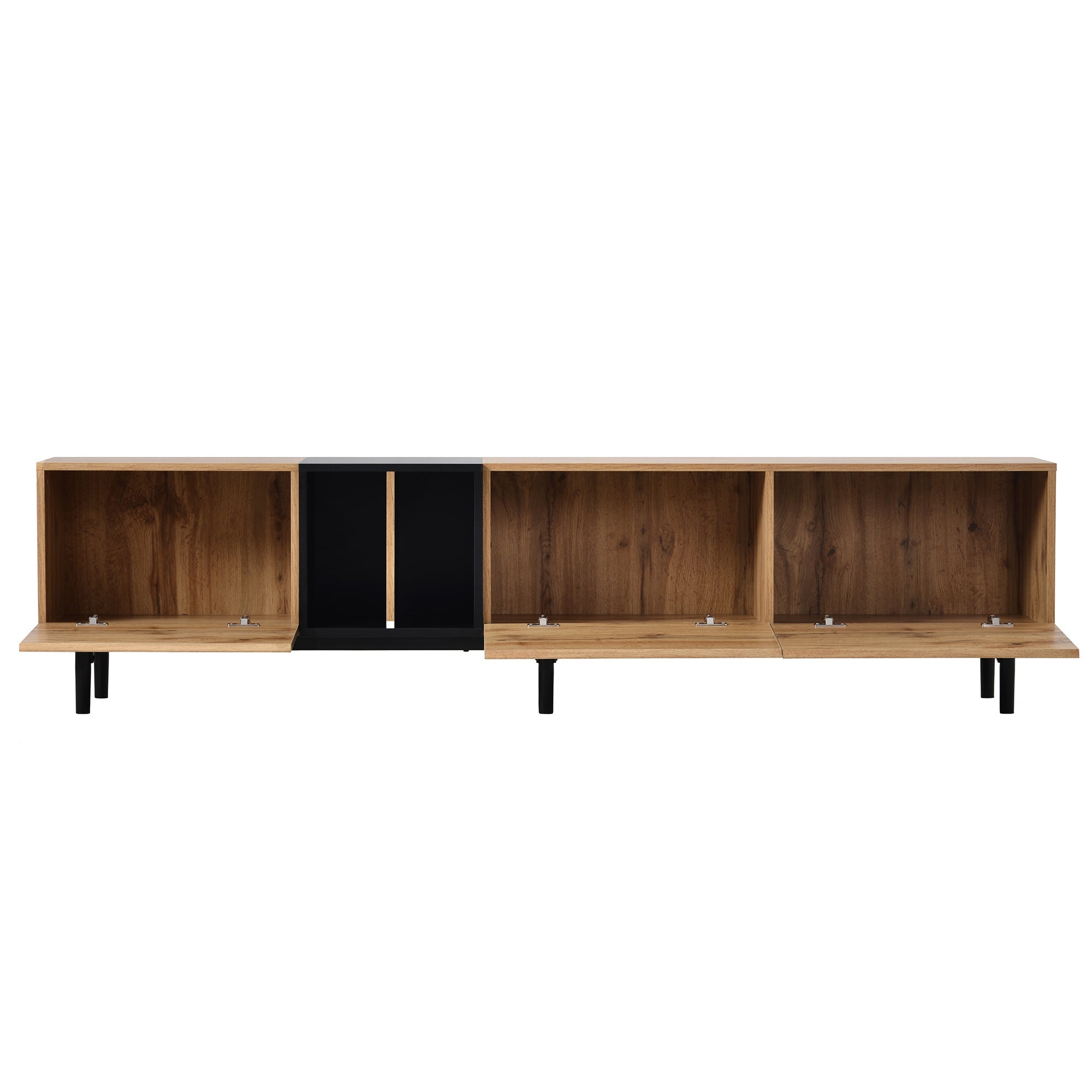 Modern Natural Wood Color TV Stand
