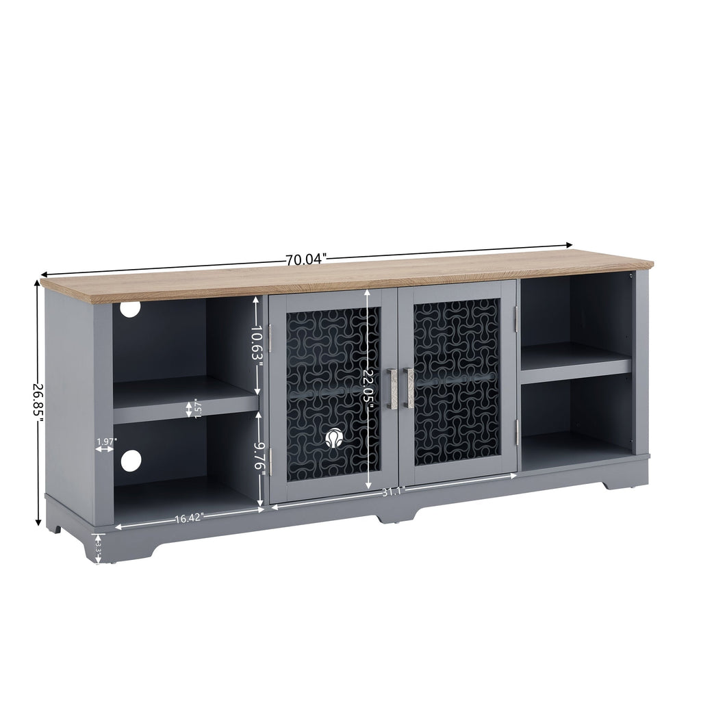 Modern Farmhouse TV Media Stand