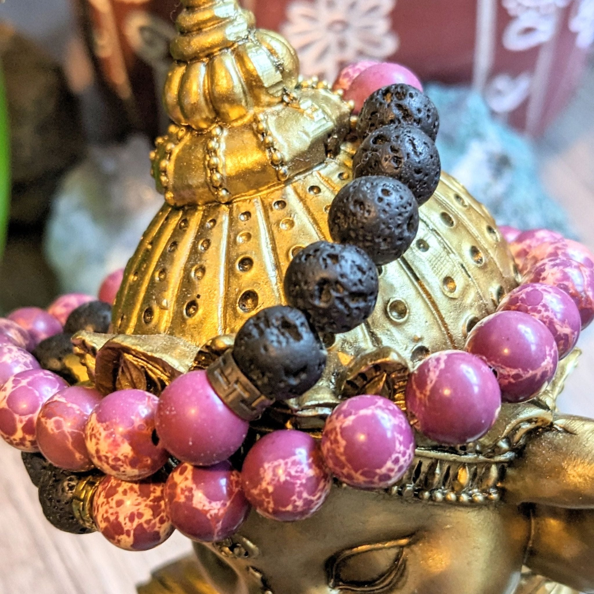 Essential Oil Bracelet With Free Perfume Sample