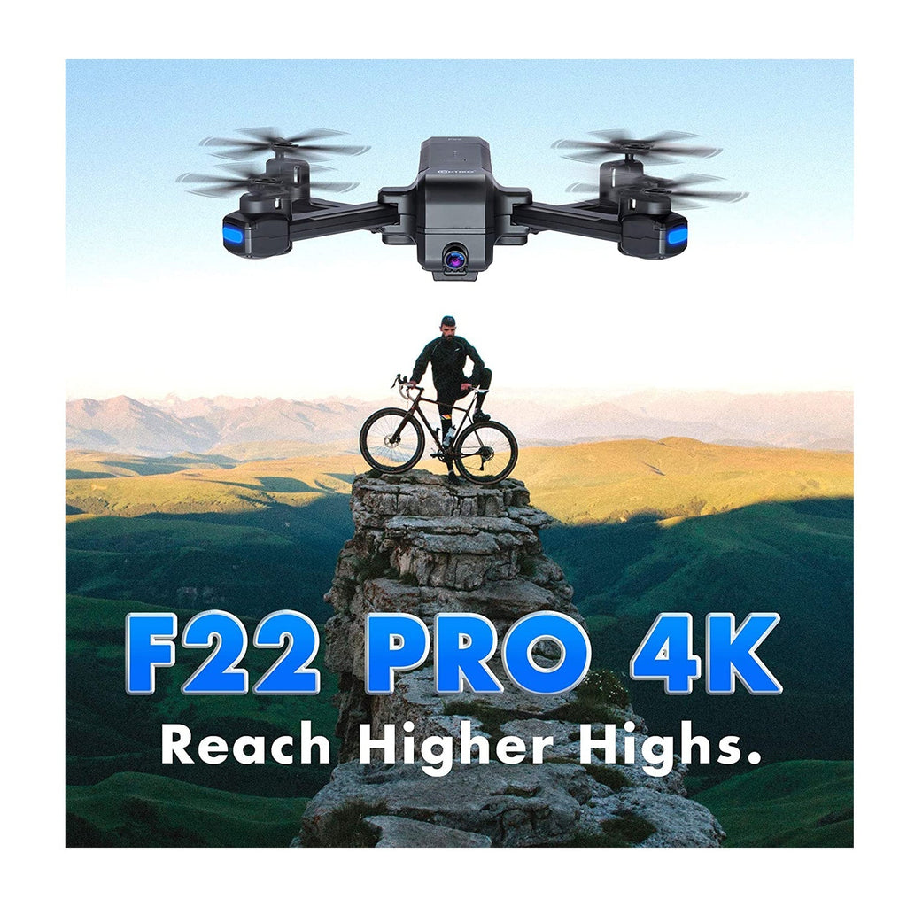 Contixo F22 GPS Drone - 1080P Camera, Foldable, Follow Me, 18-Min by Contixo