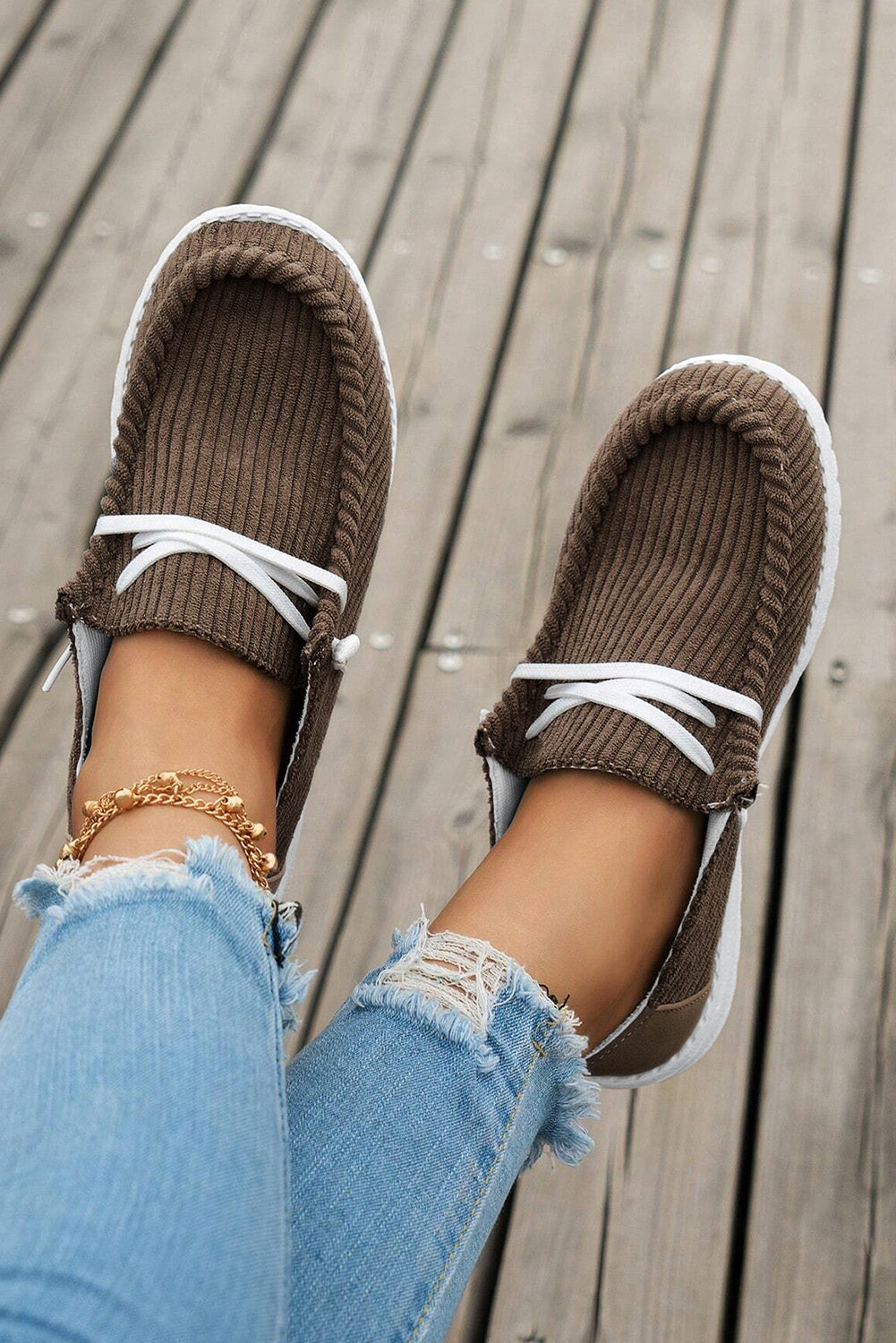 Sophia Slip On Casual Shoes by Threaded Pear