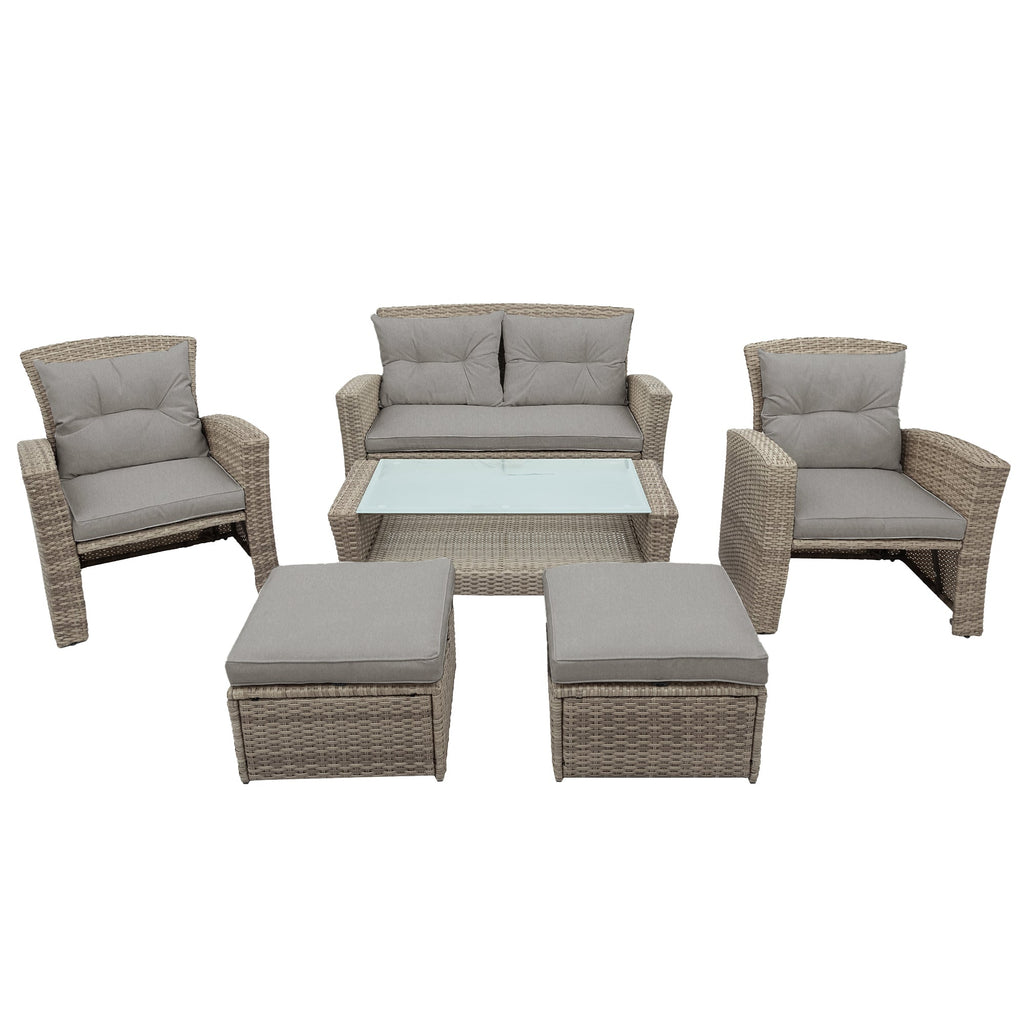 Set of 4 Piece Outdoor Patio Furniture