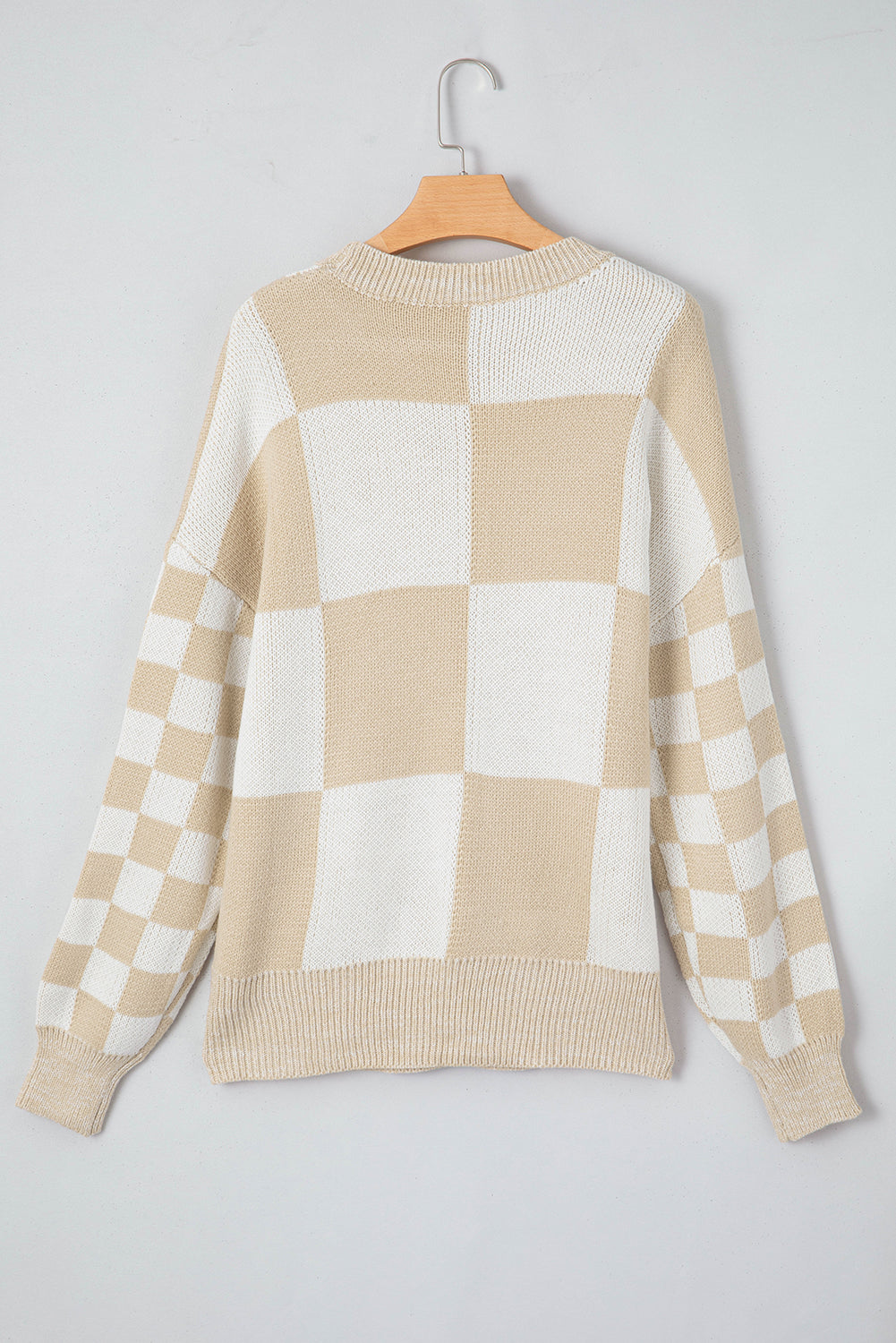 Abigail Print Drop Shoulder Sweater by Threaded Pear