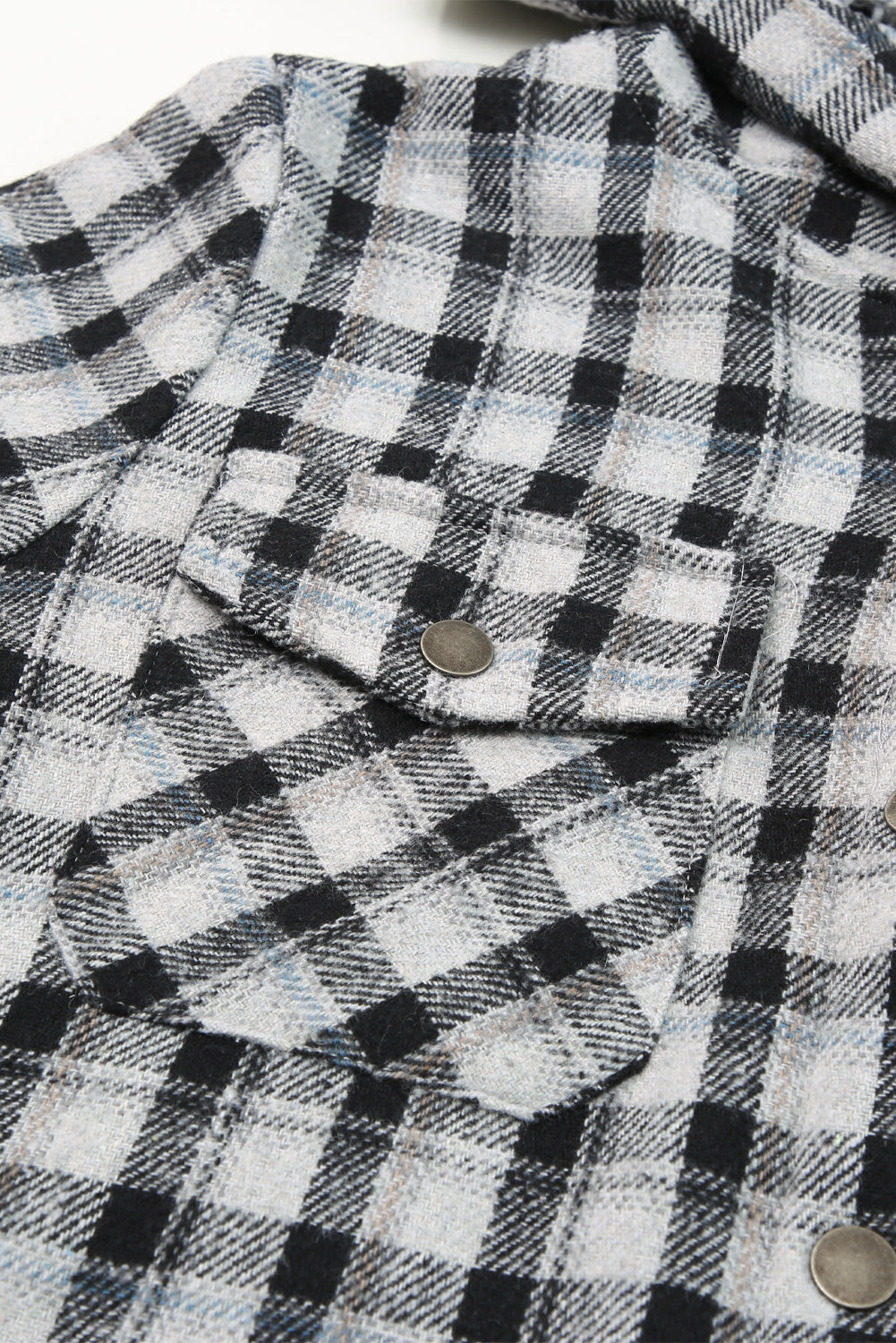 Evelyn Sherpa Lined Hooded Shacket - Threaded Pear