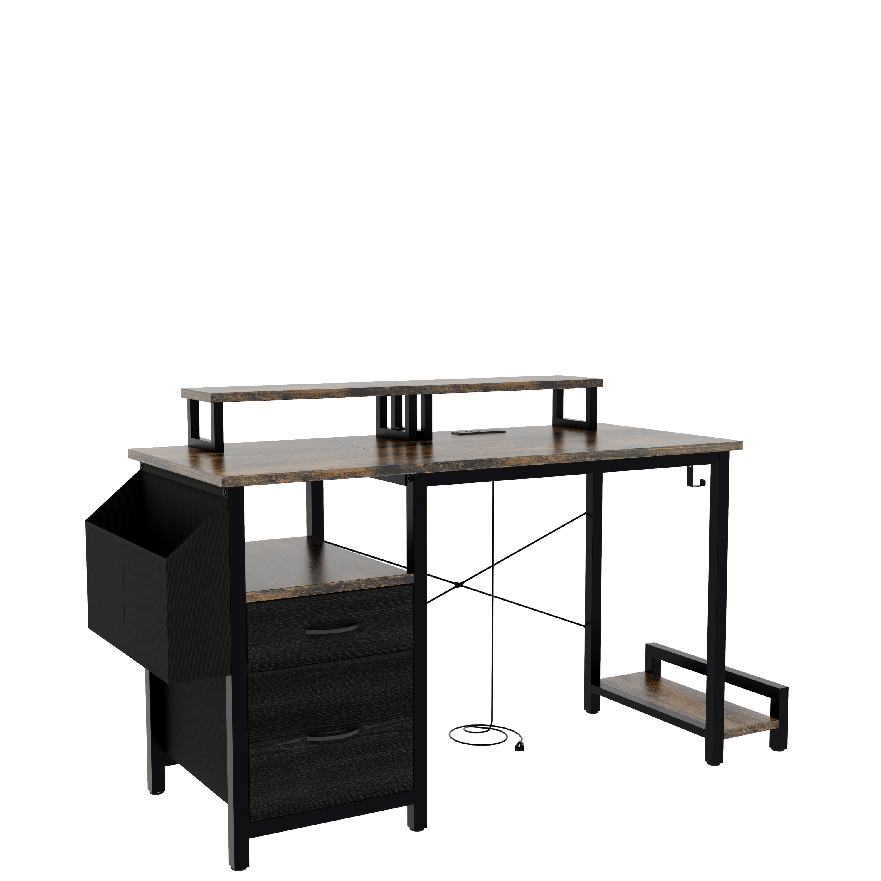 47.27'Office Desk With Power Outlet